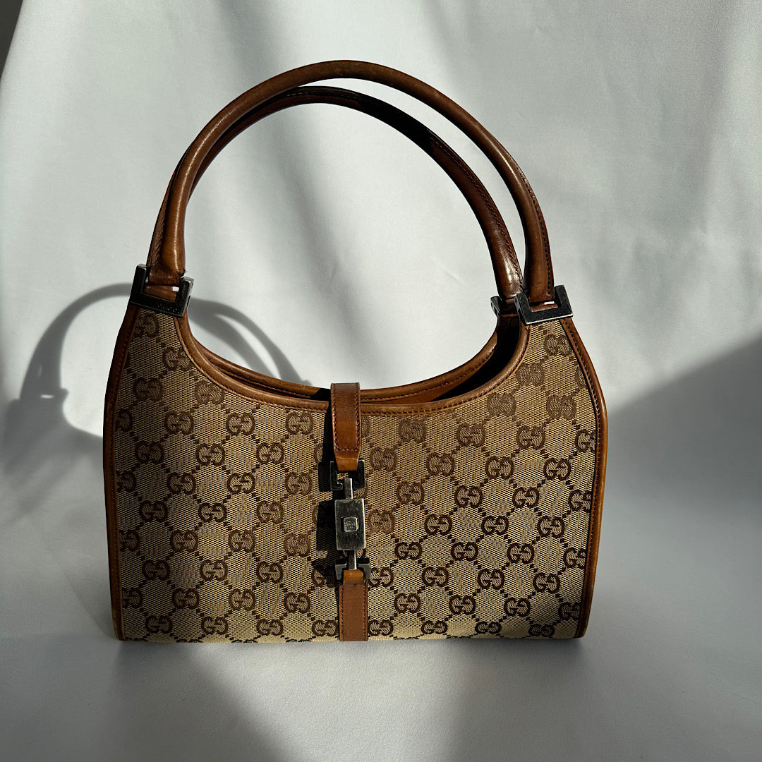 Gucci Jackie Monogram Handtas