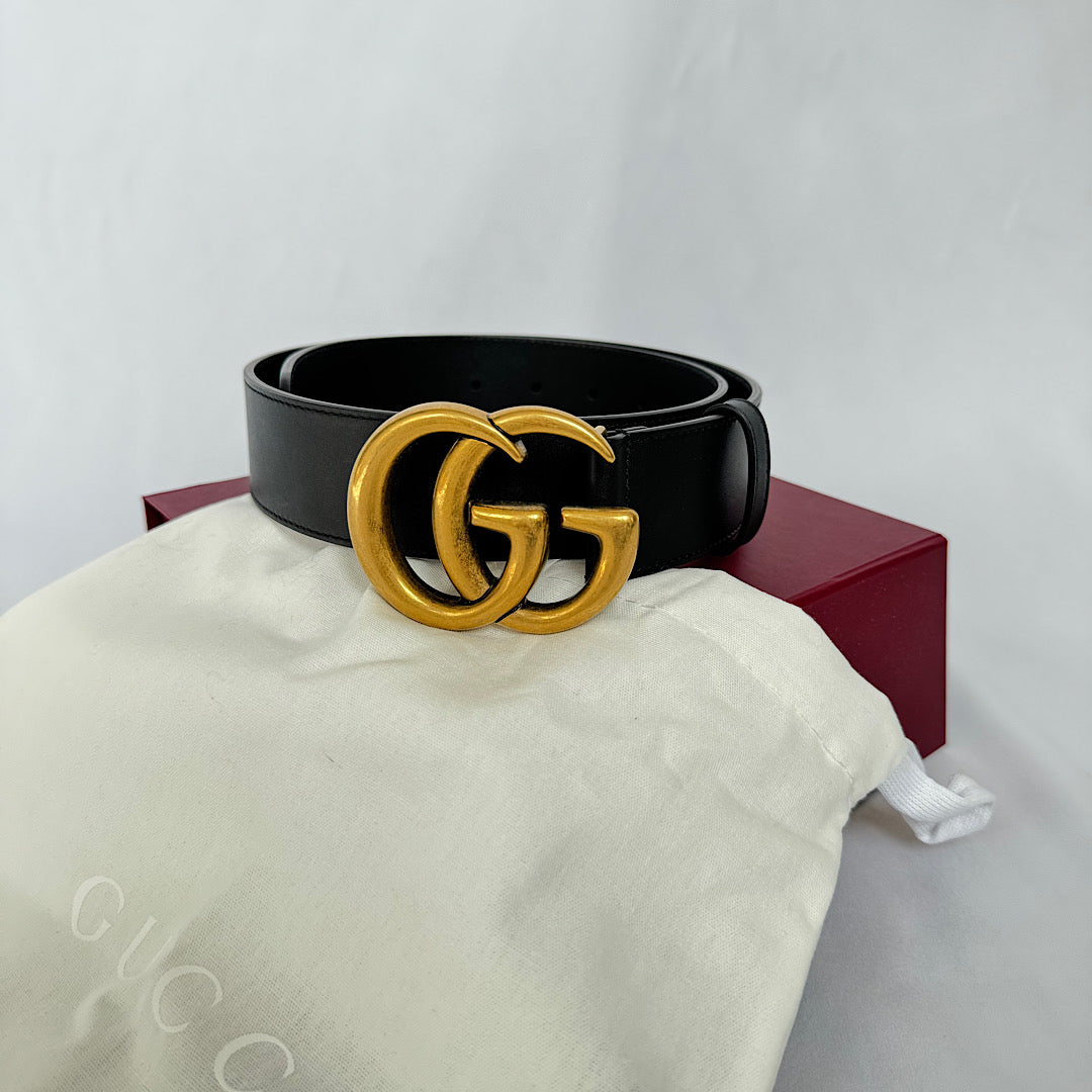 Gucci Marmont Wide Belt – Mint Luxury Vintage