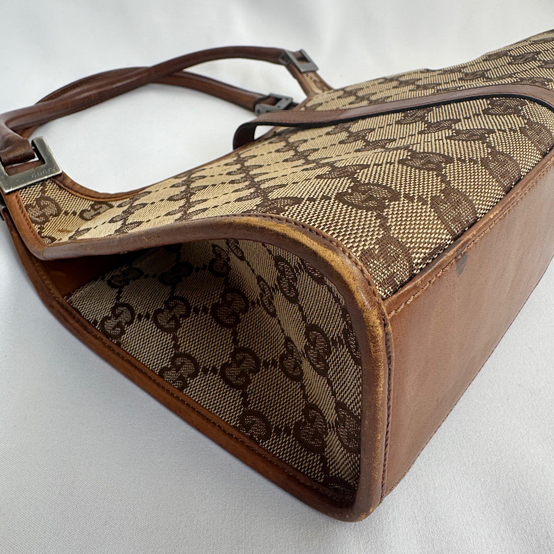 Gucci Jackie Monogram Handtas
