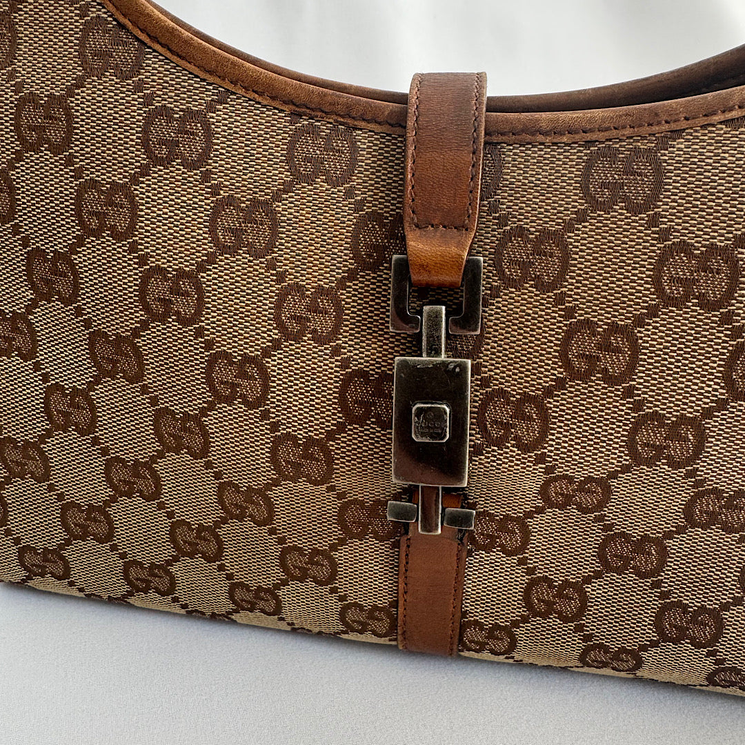 Gucci Jackie Monogram Handtas