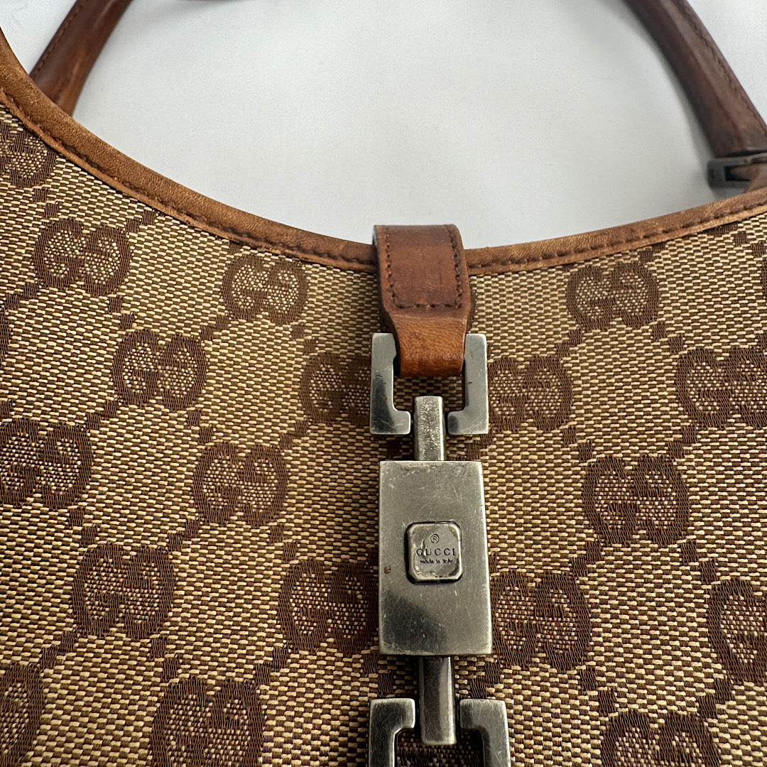 Gucci Jackie Monogram Handtas