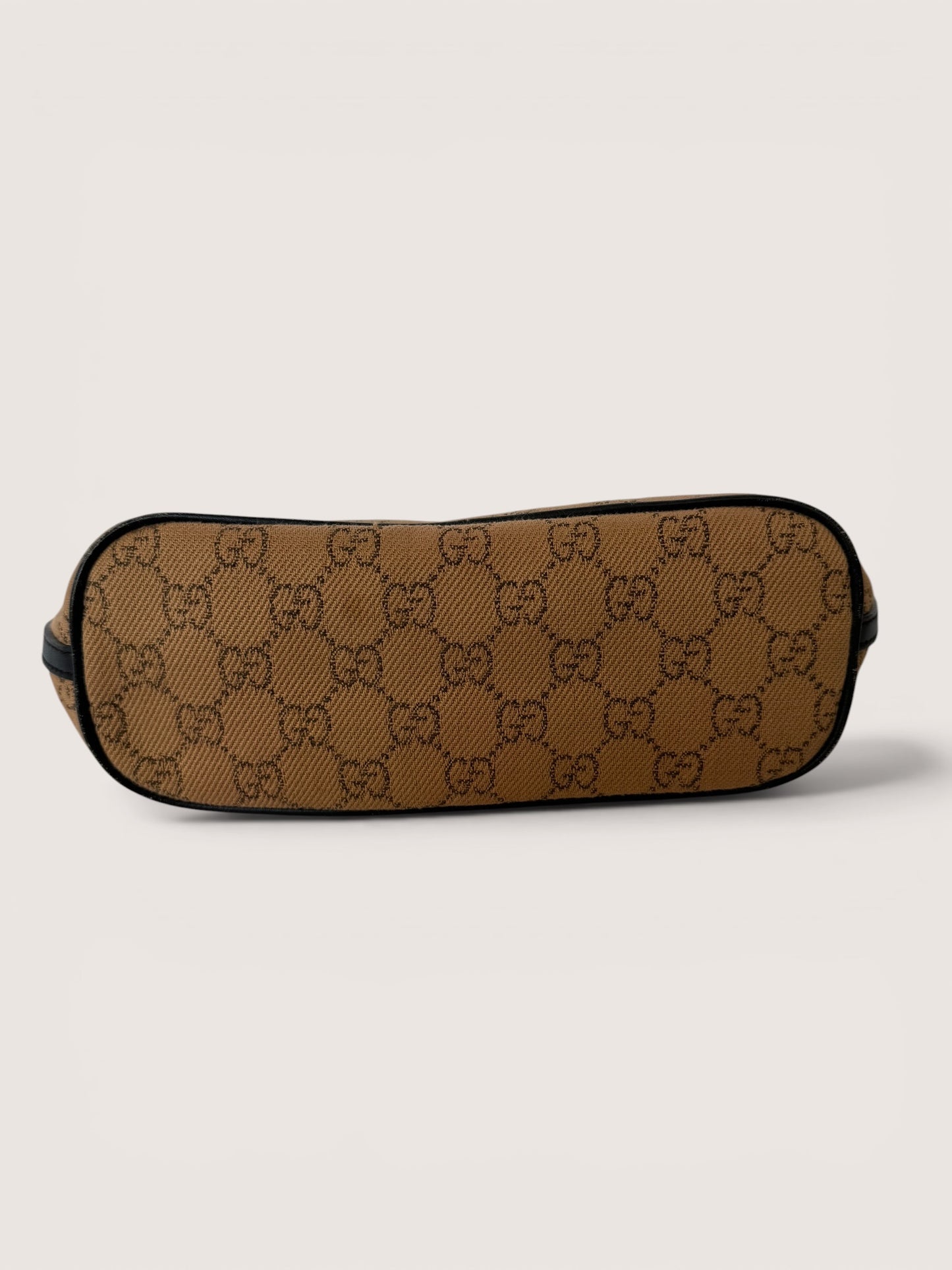 Gucci Boat Bag - GG Supreme Monogram Fabric