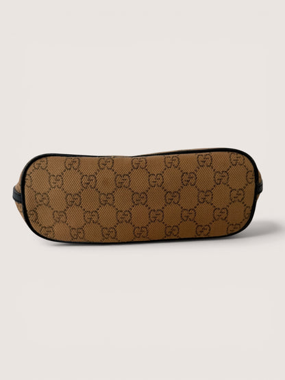Gucci Boat Bag - GG Supreme Monogram Fabric