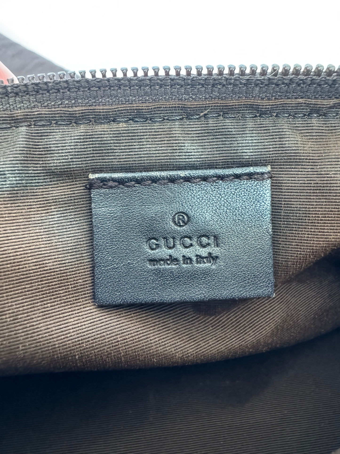 Gucci Boat Bag - GG Supreme Monogram Fabric