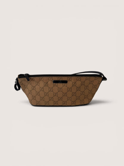 Gucci Boat Bag - GG Supreme Monogram Fabric