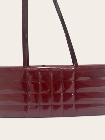 Chanel Chocolate Bar Burgundy