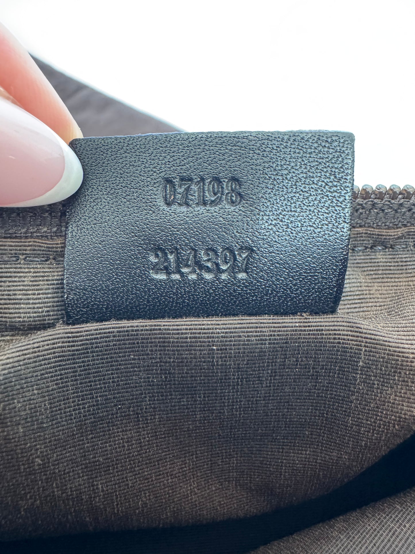 Gucci Boat Bag - GG Supreme Monogram Fabric