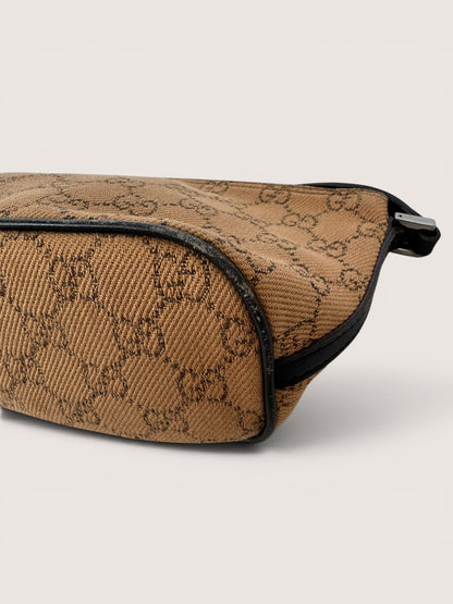 Gucci Boat Bag - GG Supreme Monogram Fabric