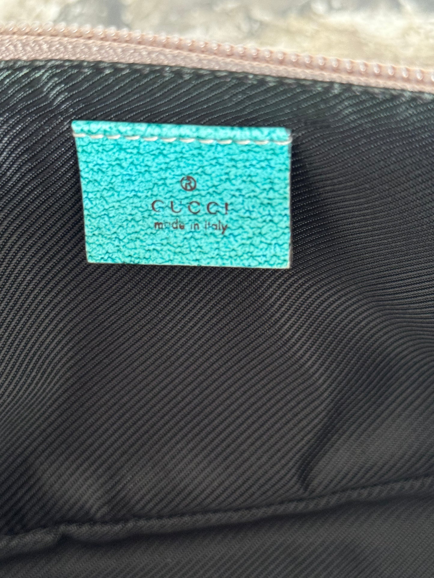 Gucci Canvas Boat Pochette