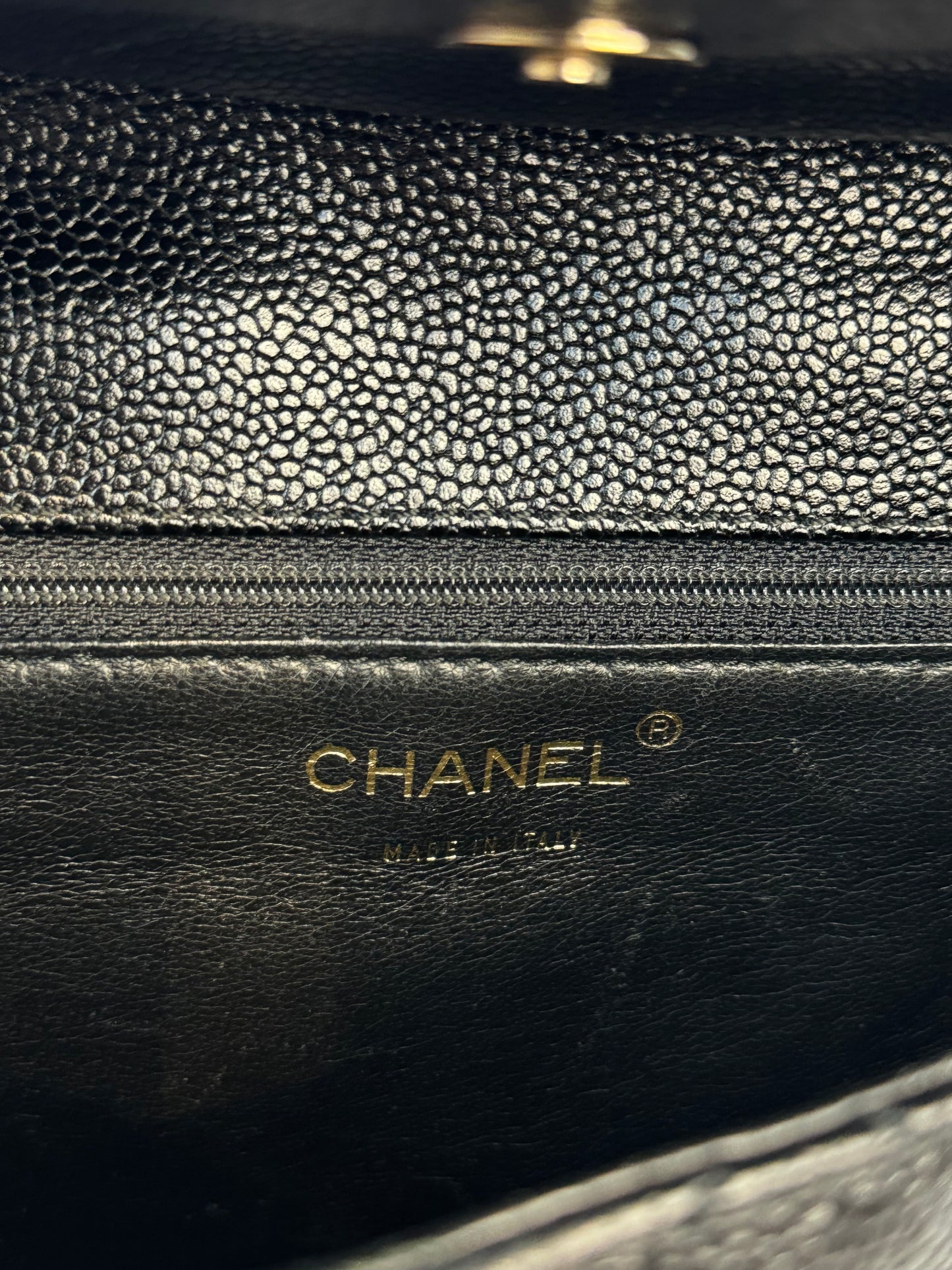 Chanel Quilted CC Flap Clutch