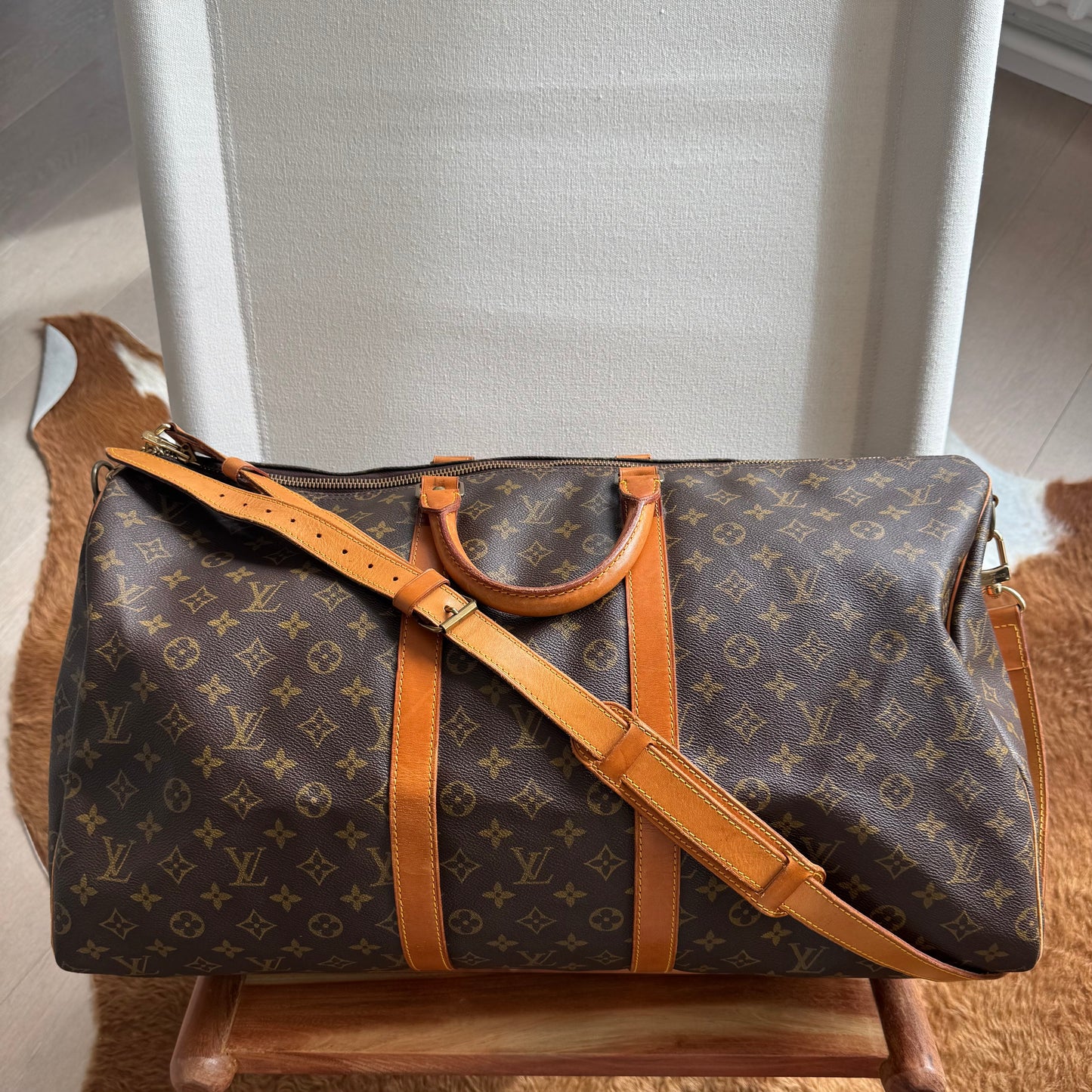 Louis Vuitton Keepall 55 Bandoulière