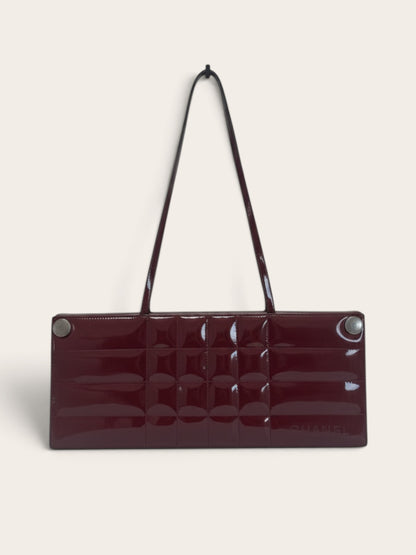Chanel Chocolate Bar Burgundy