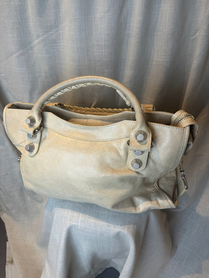 Balenciaga The City Bag Beige