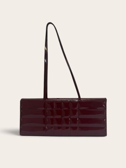 Chanel Chocolate Bar Burgundy