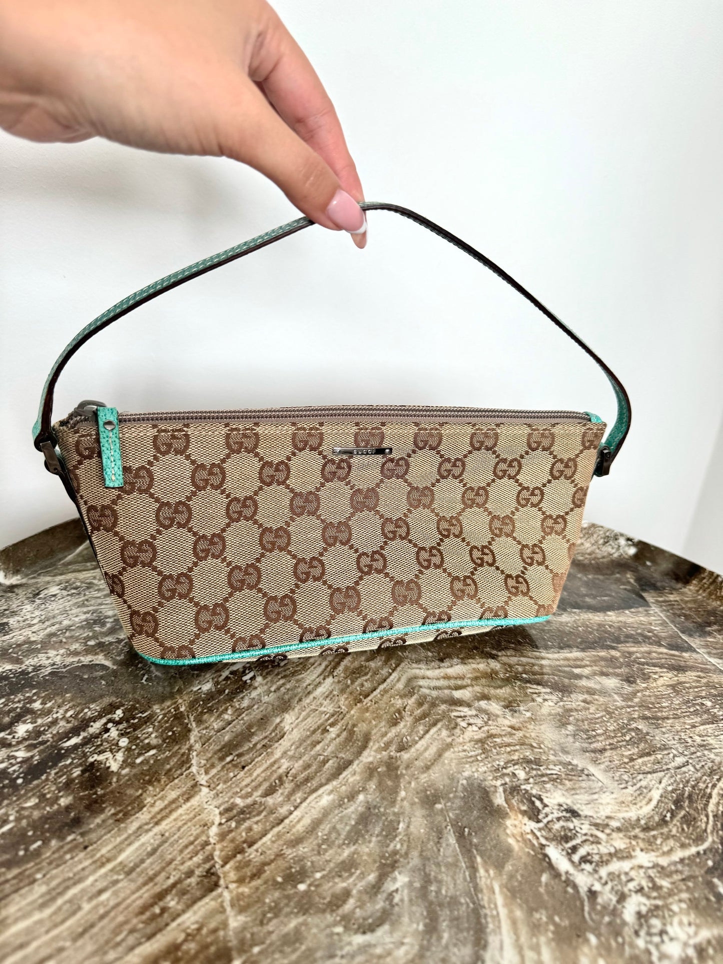 Gucci Canvas Boat Pochette