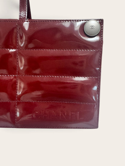 Chanel Chocolate Bar Burgundy