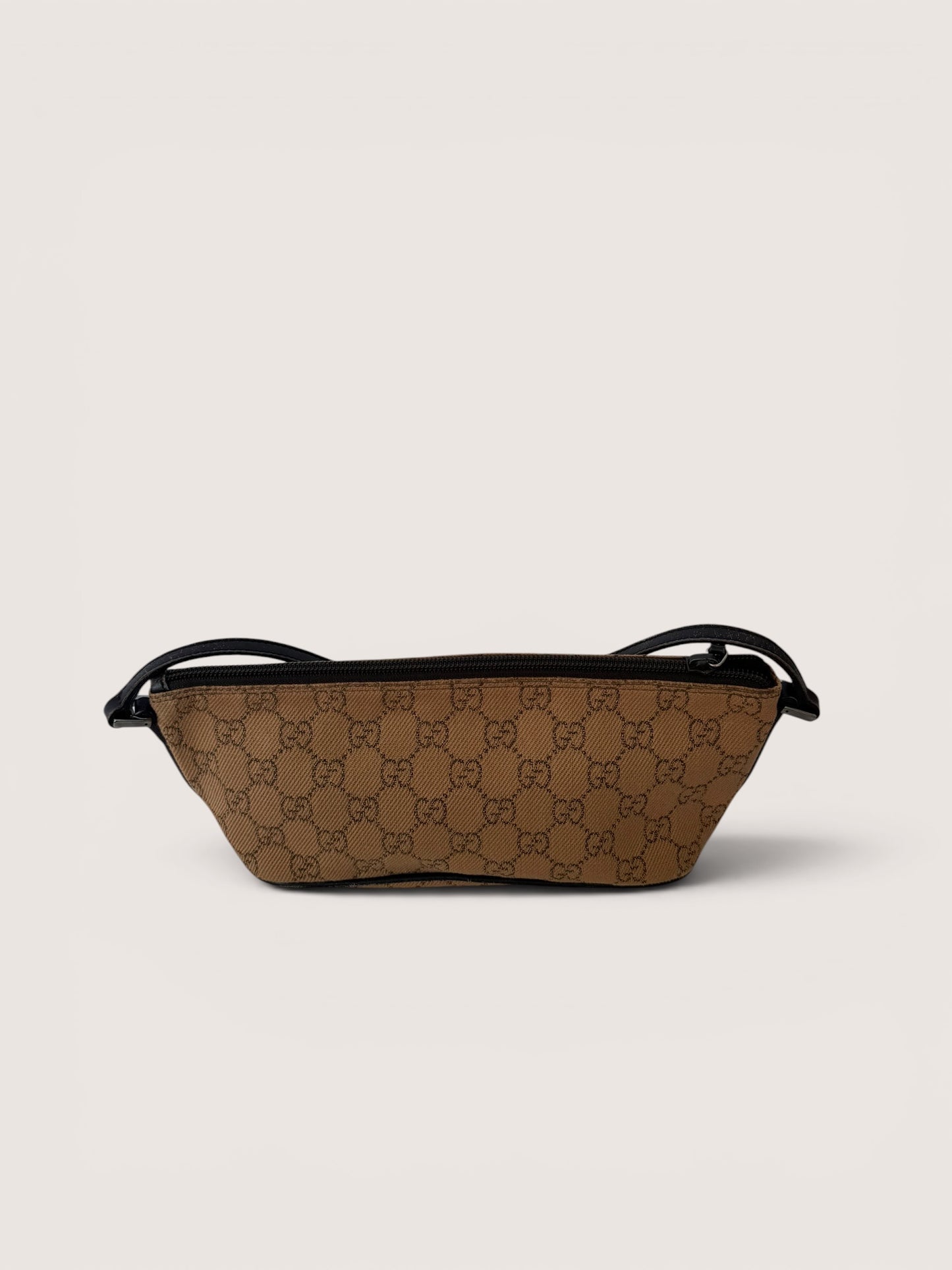 Gucci Boat Bag - GG Supreme Monogram Fabric