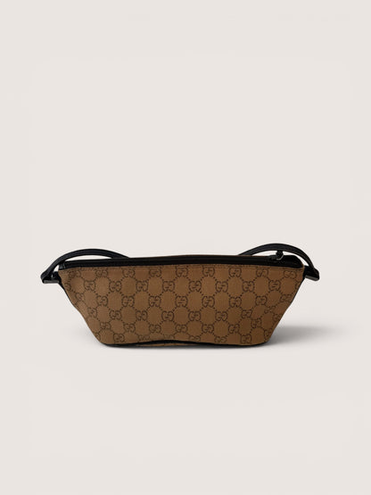 Gucci Boat Bag - GG Supreme Monogram Fabric