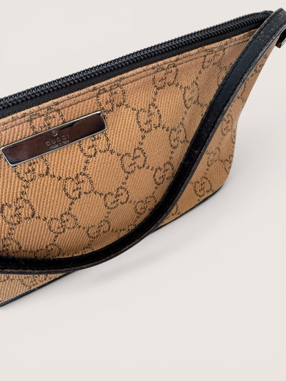Gucci Boat Bag - GG Supreme Monogram Fabric