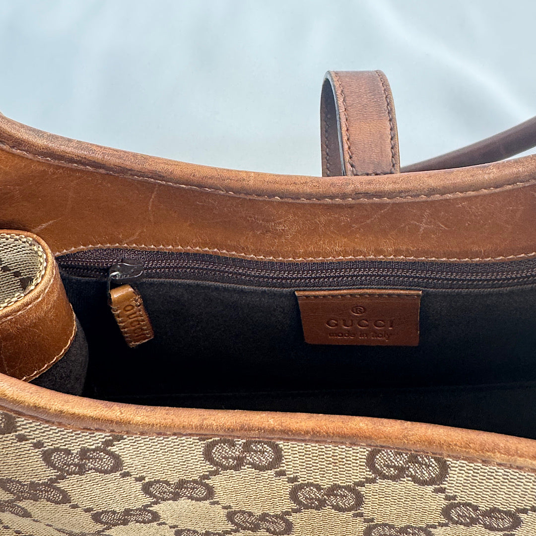 Gucci Jackie Monogram Handtas