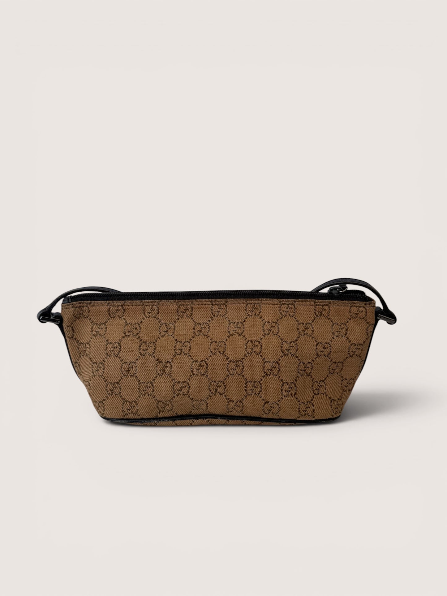 Gucci Boat Bag - GG Supreme Monogram Fabric