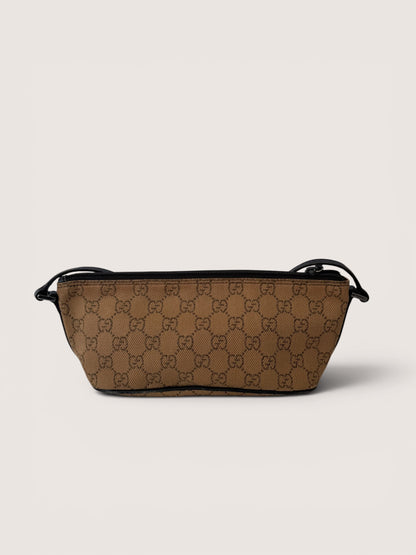 Gucci Boat Bag - GG Supreme Monogram Fabric