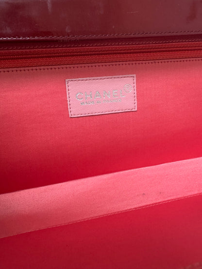 Chanel Chocolate Bar Burgundy