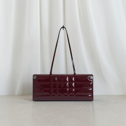 Chanel Chocolate Bar Burgundy