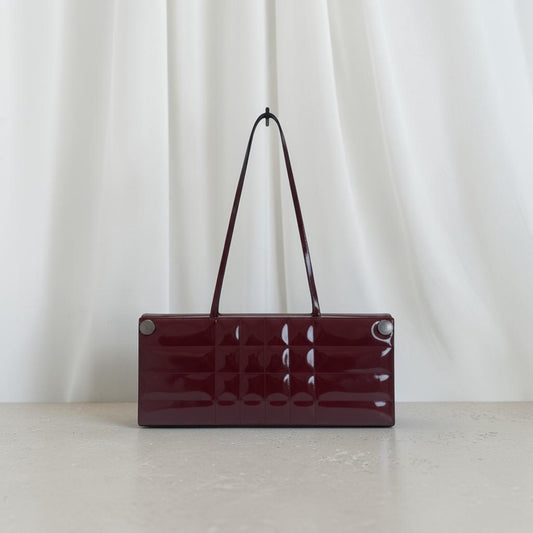 Chanel Chocolate Bar Burgundy