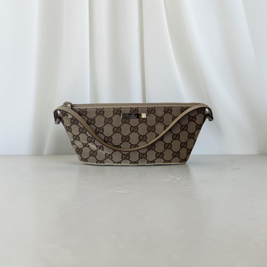 Gucci Boat Bag - GG Monogram Canvas