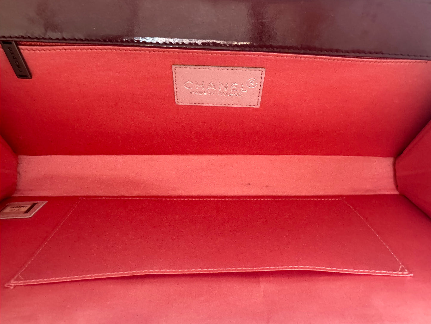 Chanel Chocolate Bar Burgundy