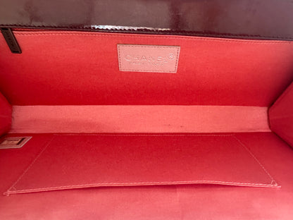 Chanel Chocolate Bar Burgundy