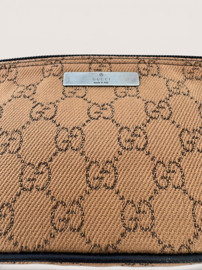 Gucci Boat Bag - GG Supreme Monogram Fabric