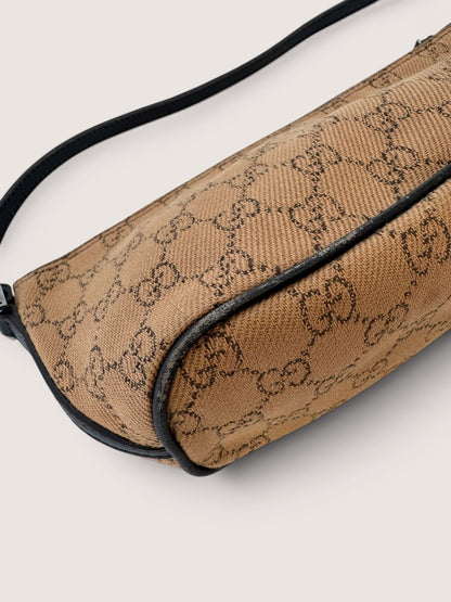 Gucci Boat Bag - GG Supreme Monogram Fabric